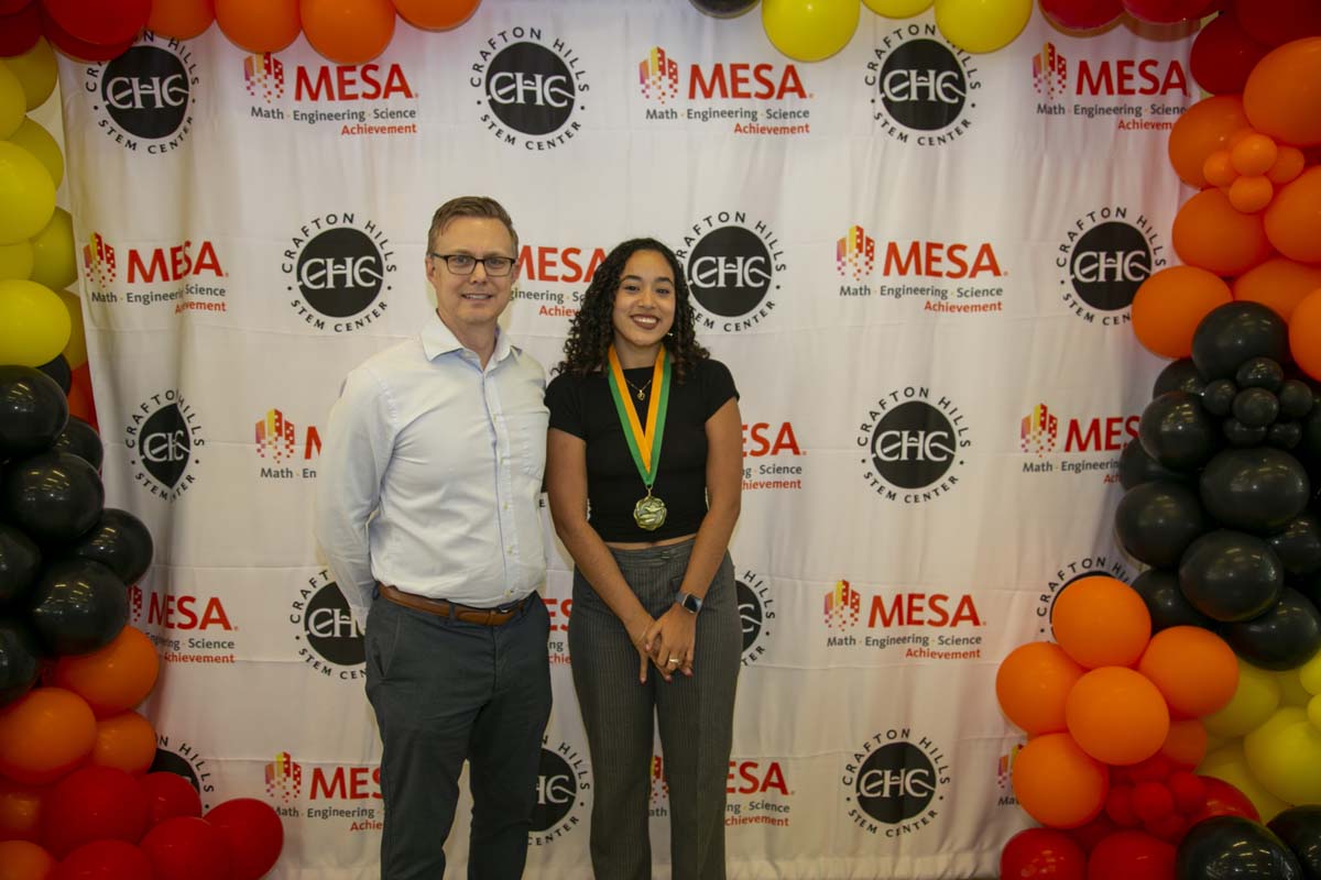 Students attend the CHC MESA end of year celebration.