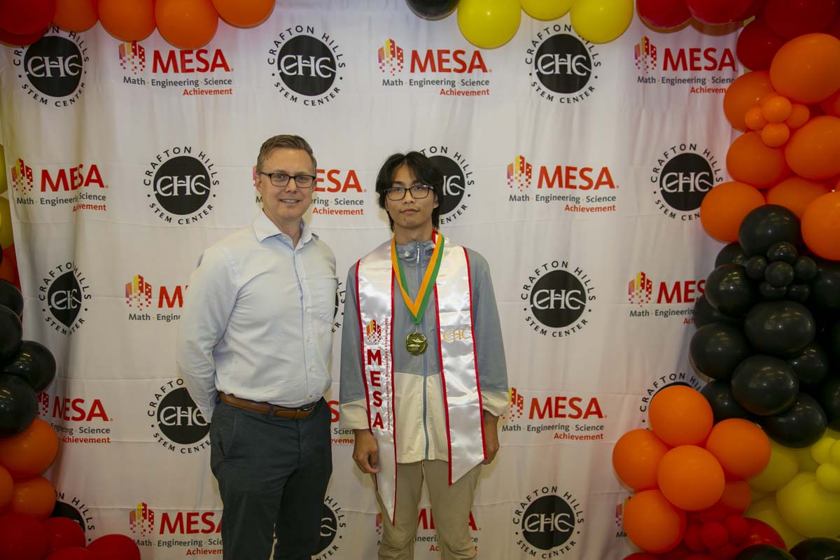 Students attend the CHC MESA end of year celebration.