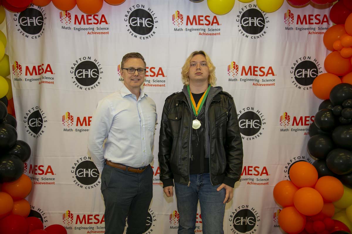 Students attend the CHC MESA end of year celebration.