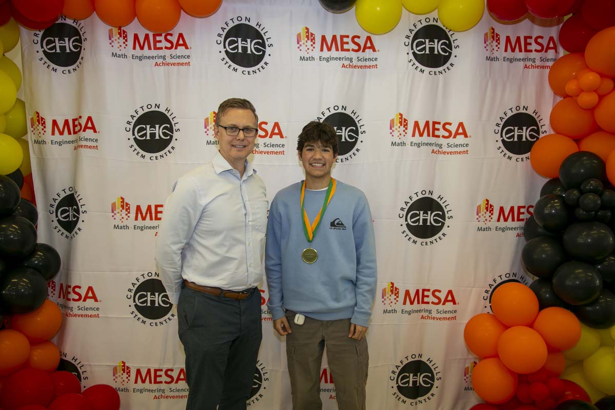 Students attend the CHC MESA end of year celebration.