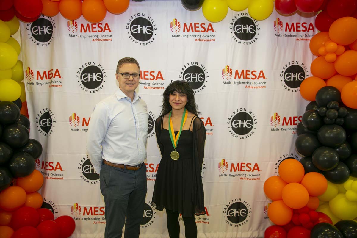 Students attend the CHC MESA end of year celebration.