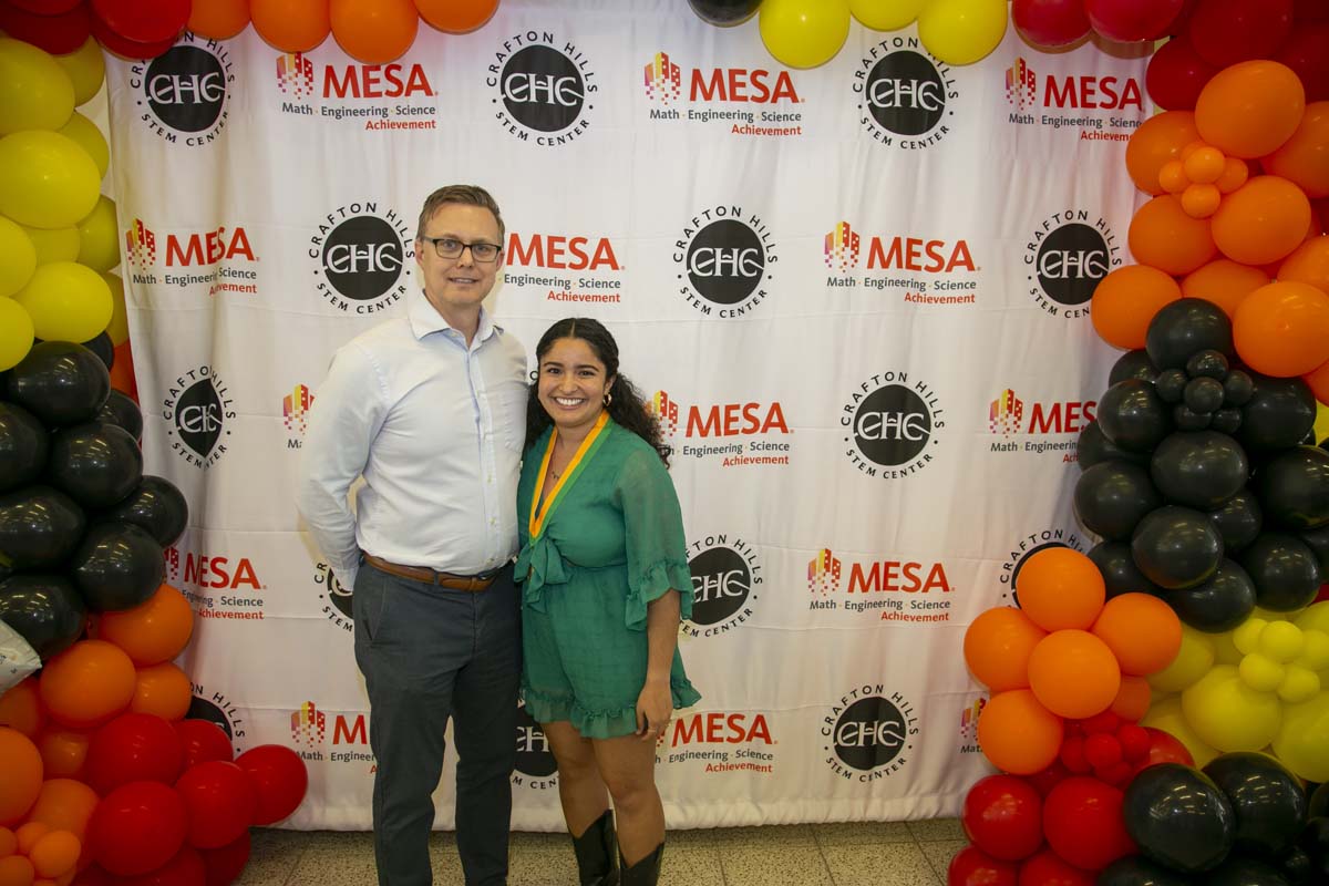 Students attend the CHC MESA end of year celebration.