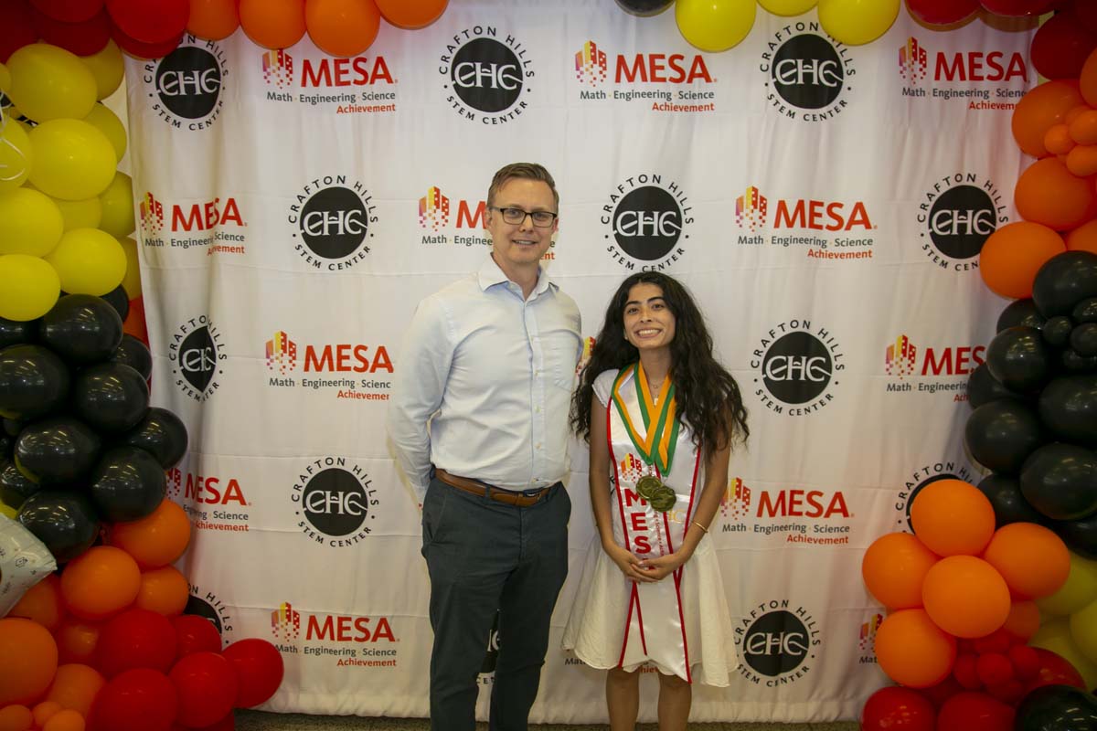 Students attend the CHC MESA end of year celebration.