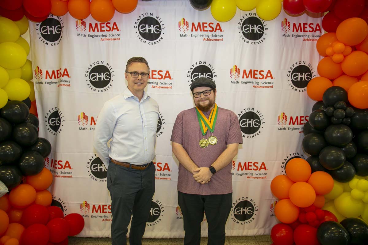 Students attend the CHC MESA end of year celebration.