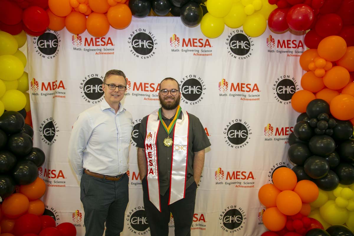 Students attend the CHC MESA end of year celebration.