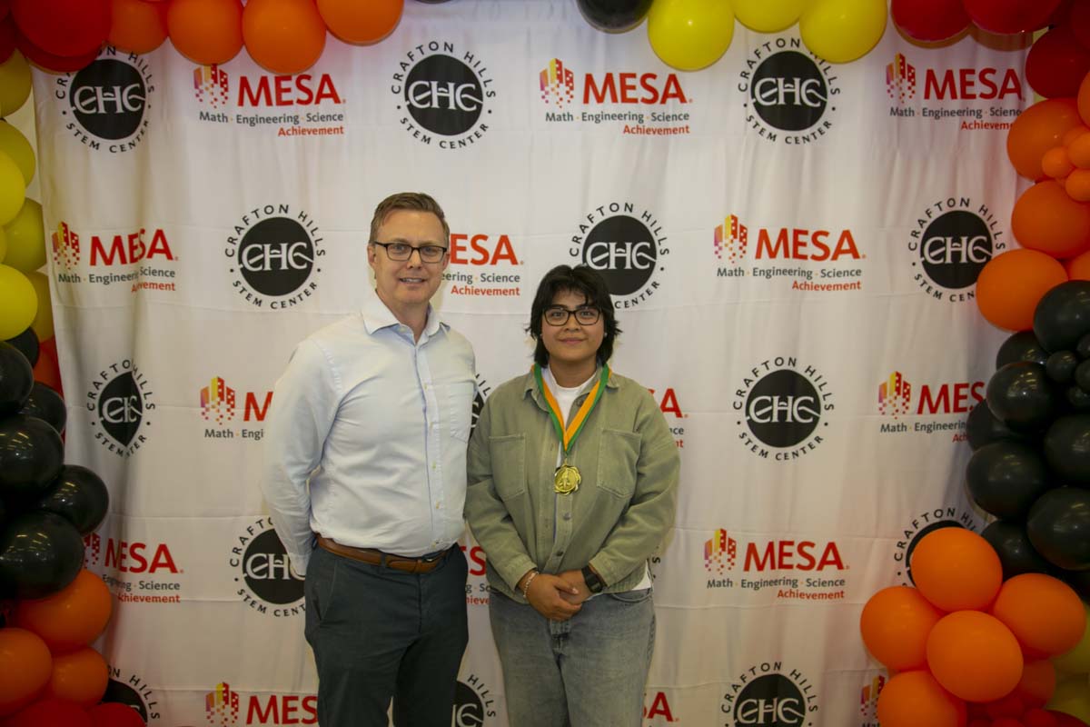 Students attend the CHC MESA end of year celebration.