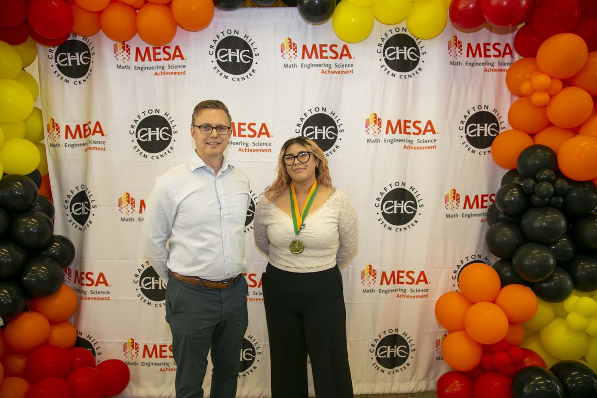 Students attend the CHC MESA end of year celebration.