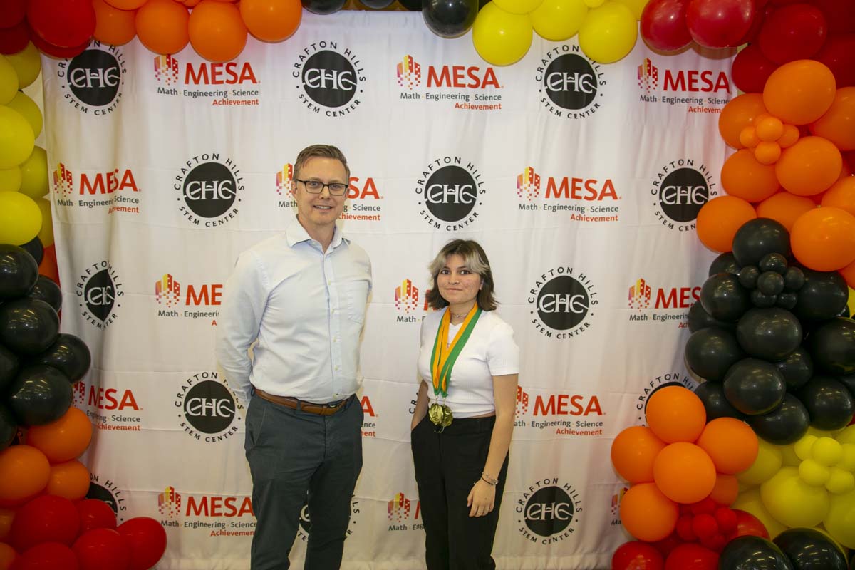 Students attend the CHC MESA end of year celebration.