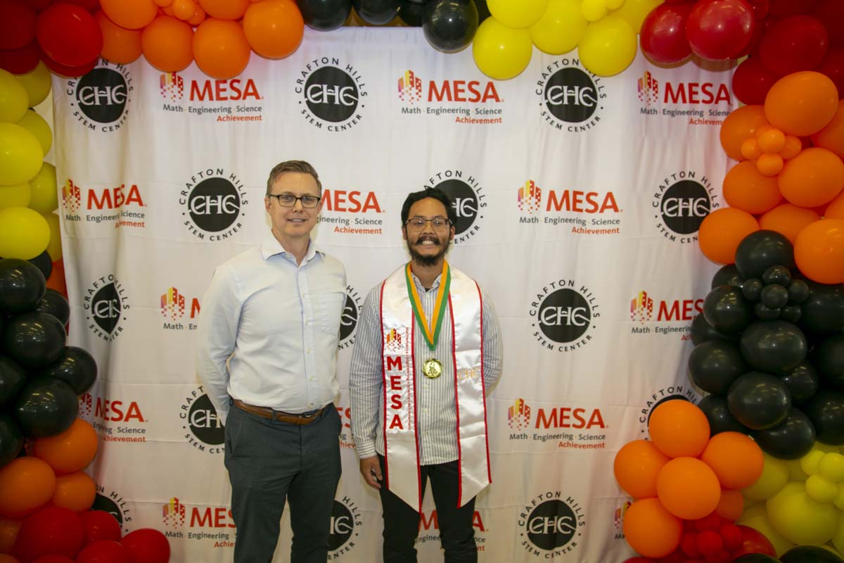 Students attend the CHC MESA end of year celebration.