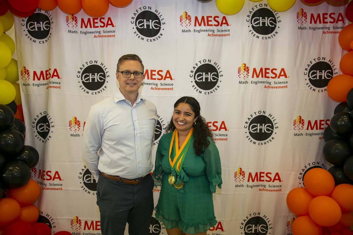 Students attend the CHC MESA end of year celebration.