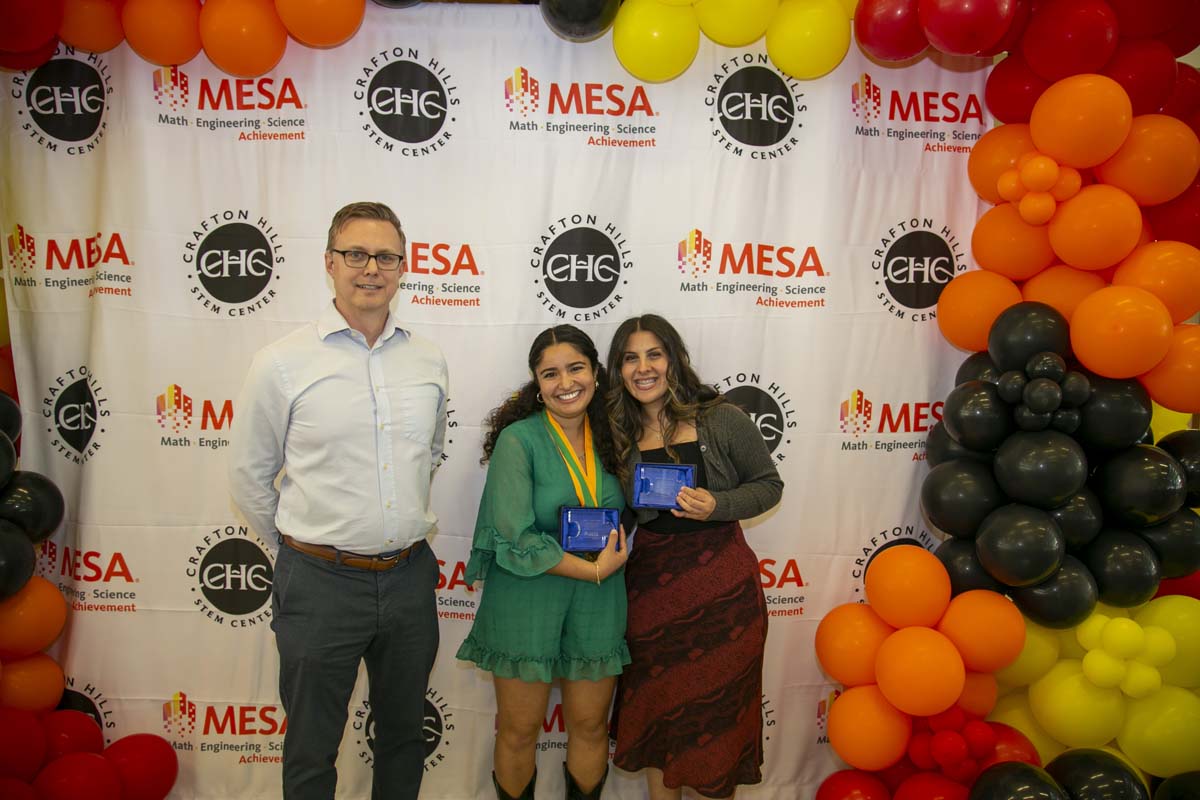 Students attend the CHC MESA end of year celebration.