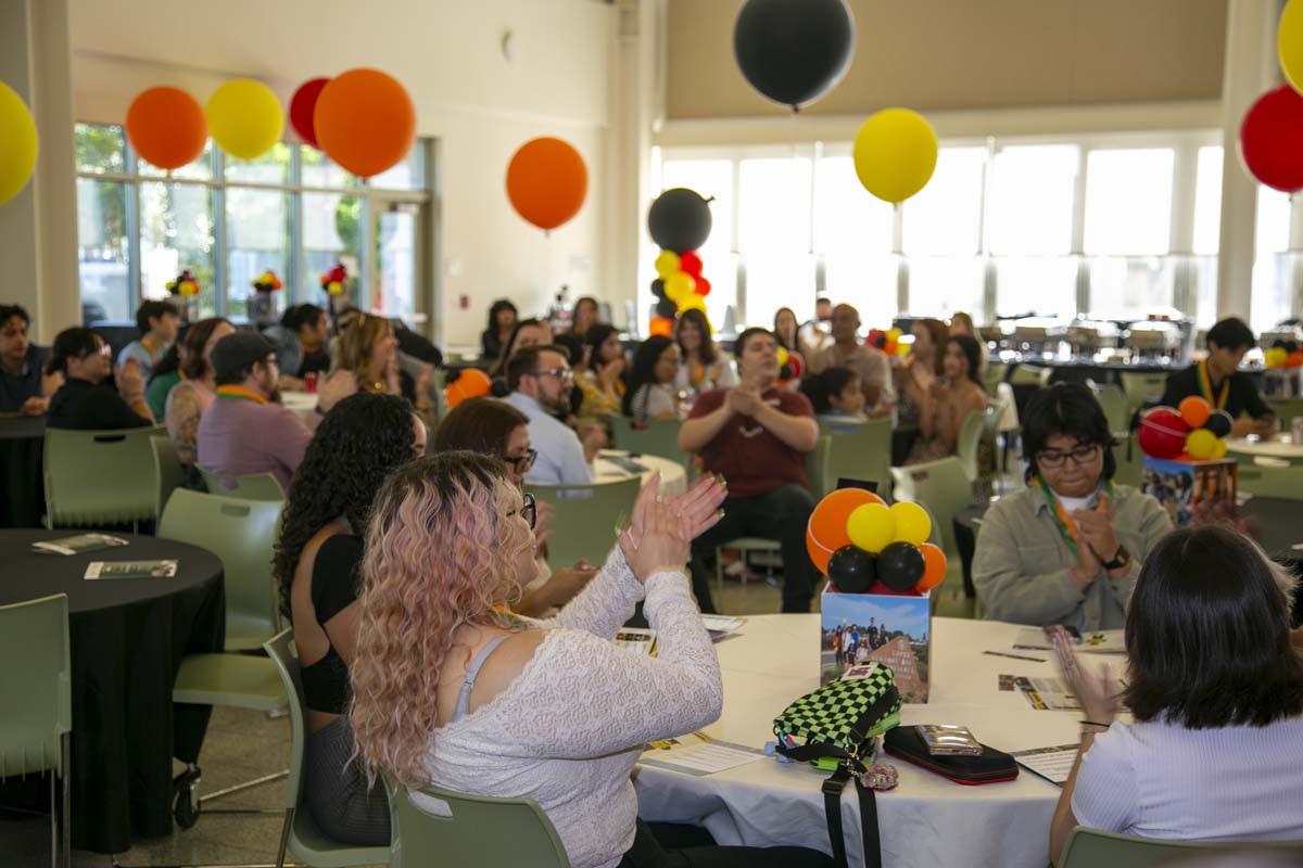 Students attend the CHC MESA end of year celebration.