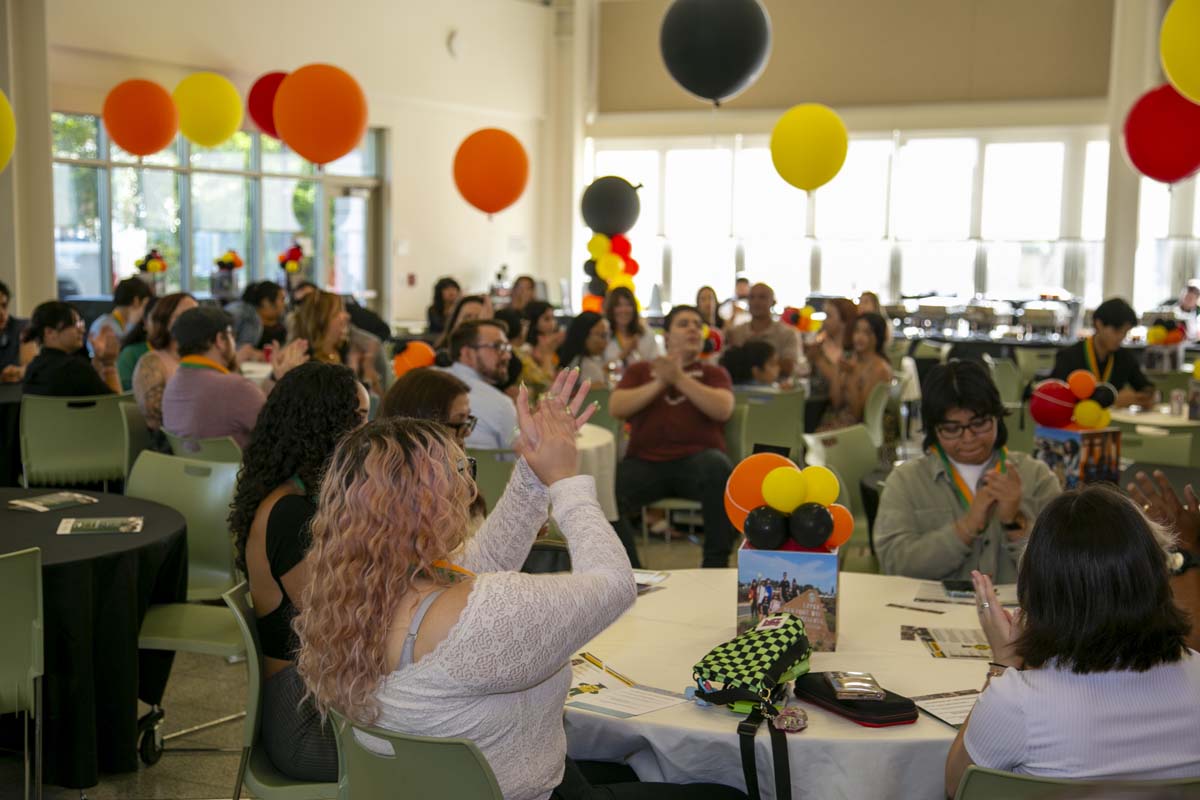Students attend the CHC MESA end of year celebration.