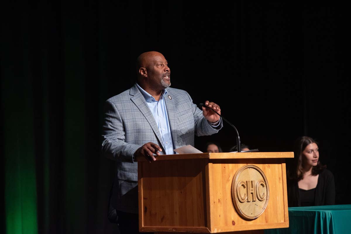 Nursing Services graduation ceremony at CHC.