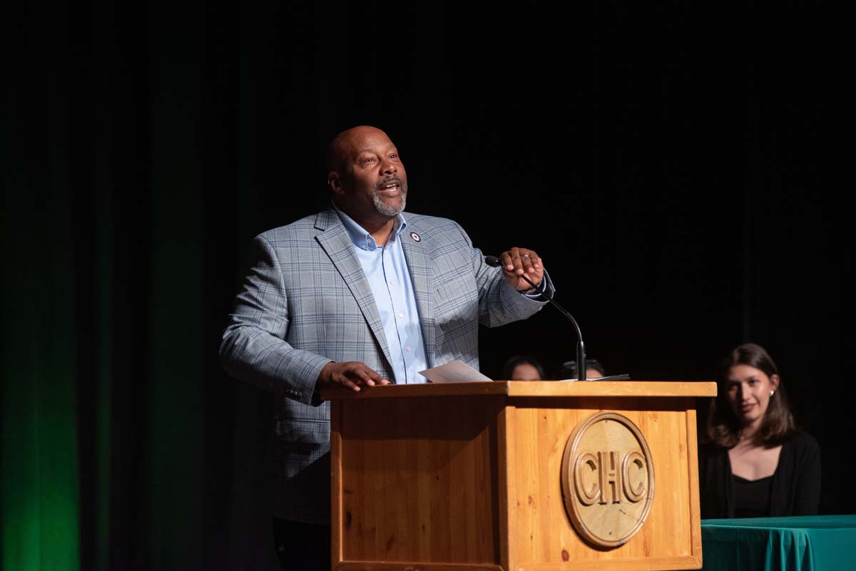 Nursing Services graduation ceremony at CHC.