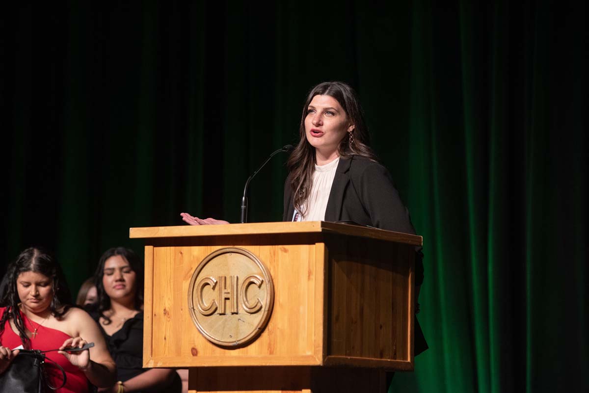 Nursing Services graduation ceremony at CHC.