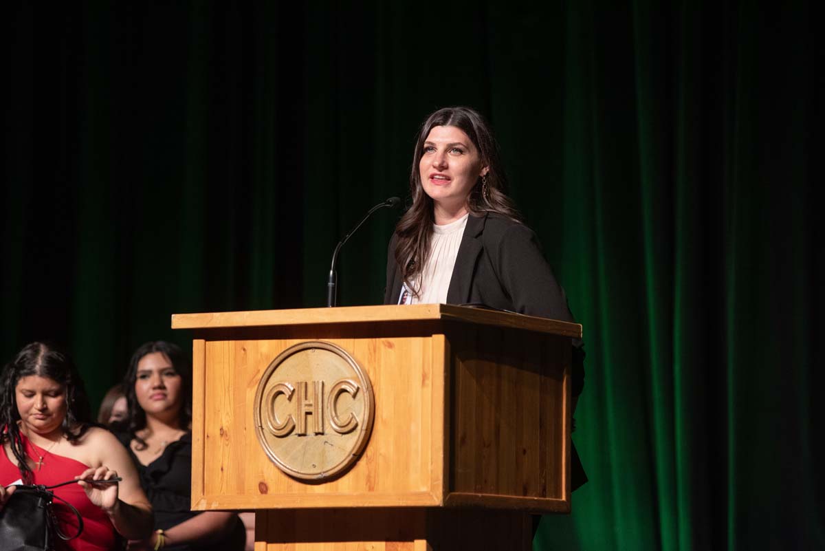 Nursing Services graduation ceremony at CHC.