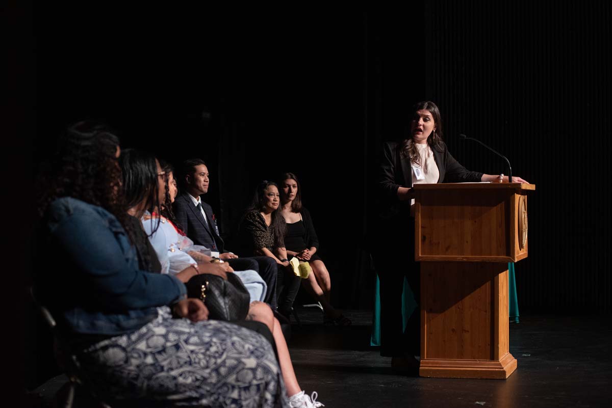 Nursing Services graduation ceremony at CHC.