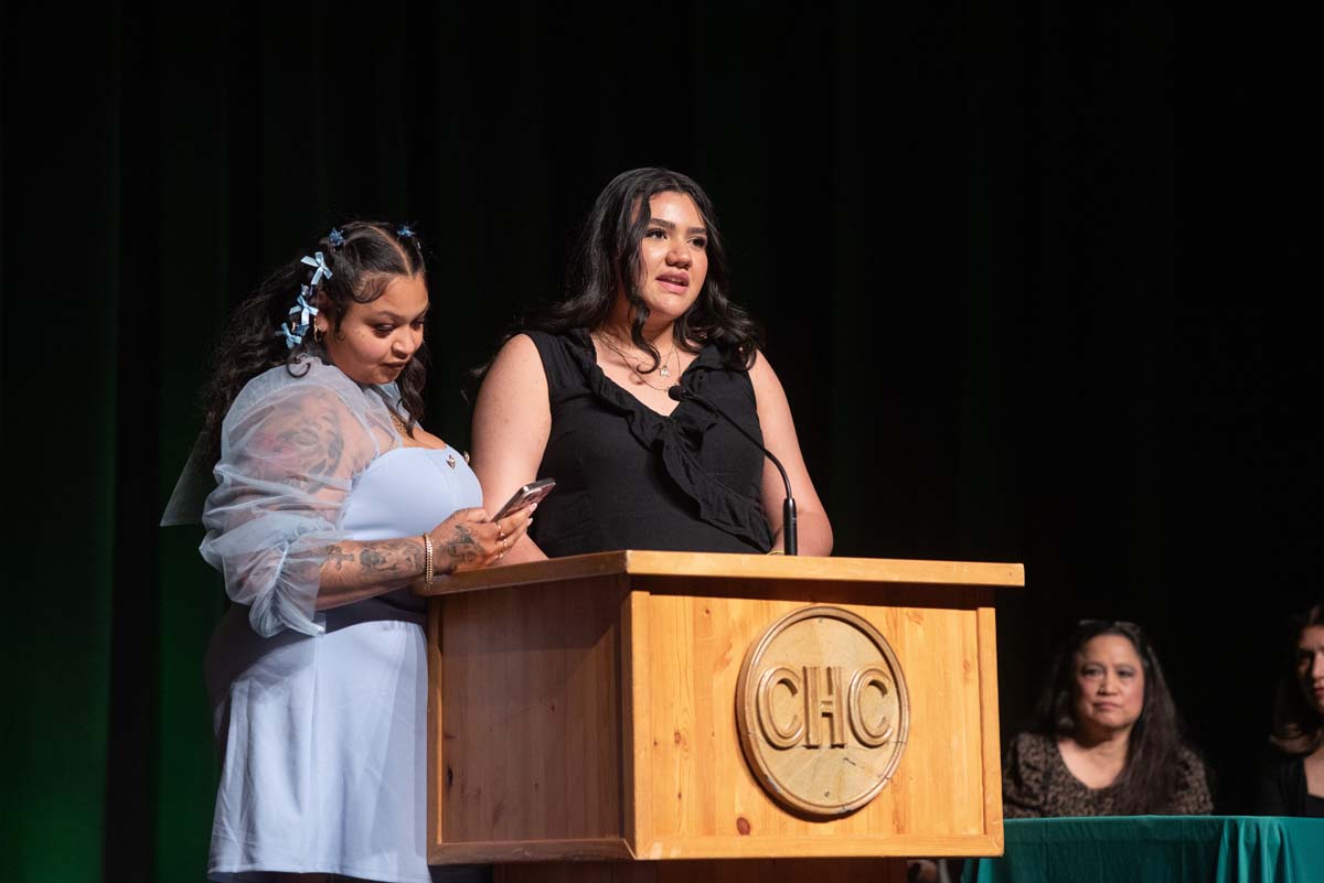 Nursing Services graduation ceremony at CHC.