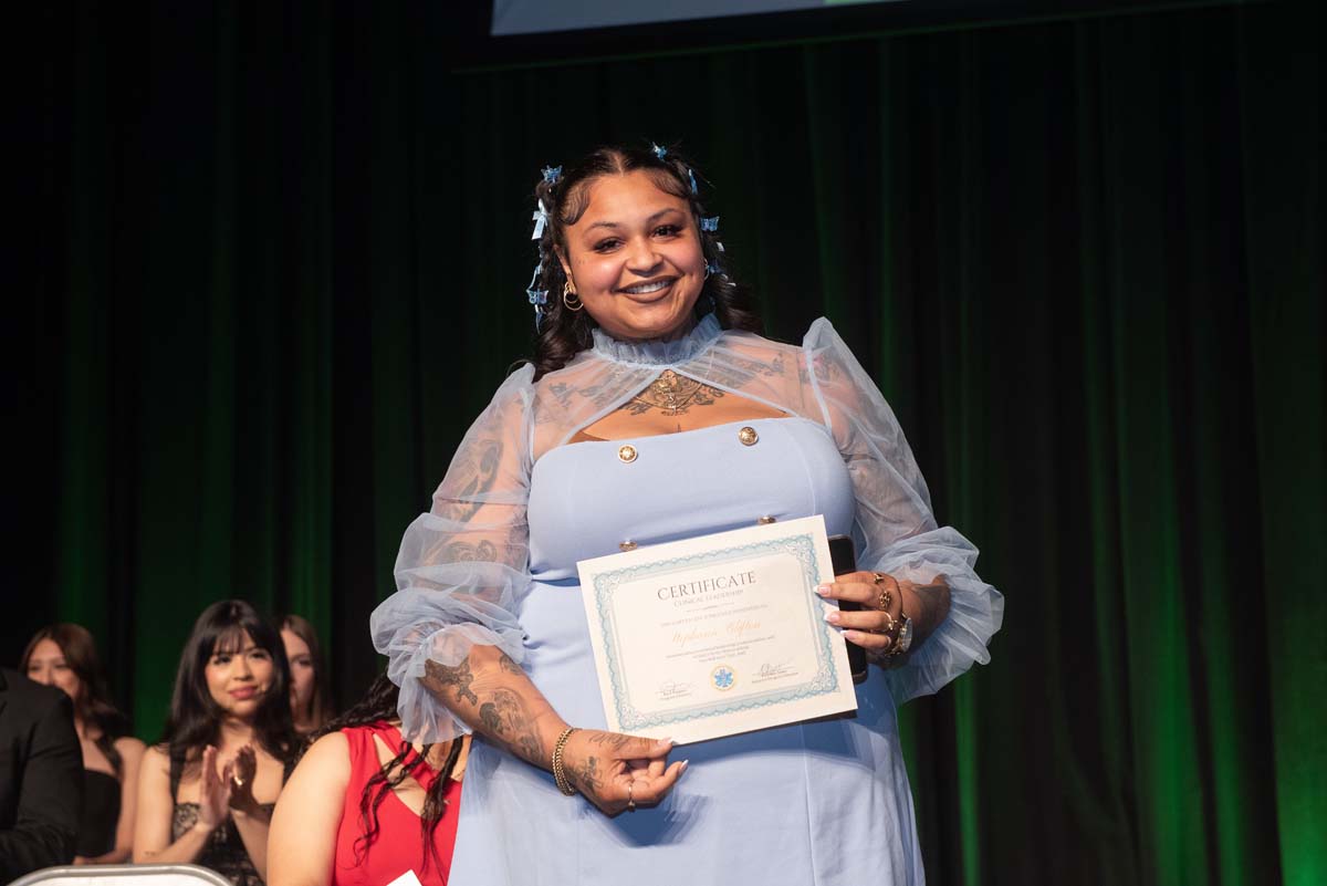 Nursing Services graduation ceremony at CHC.