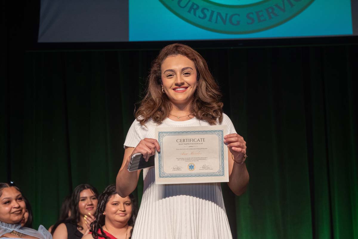 Nursing Services graduation ceremony at CHC.