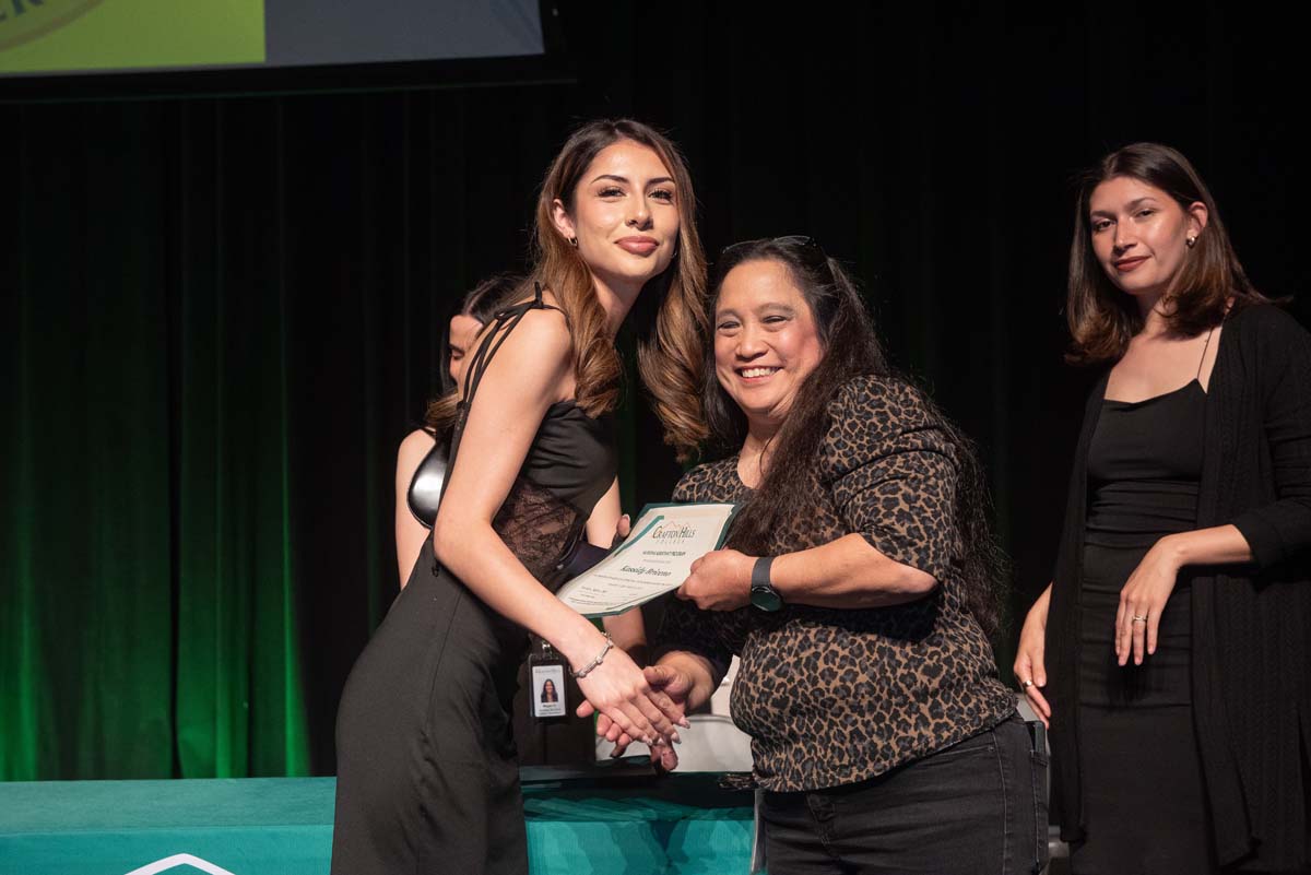 Nursing Services graduation ceremony at CHC.