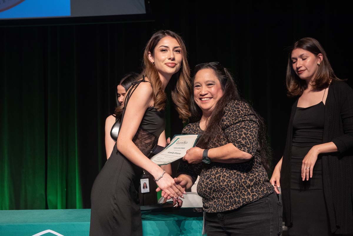 Nursing Services graduation ceremony at CHC.