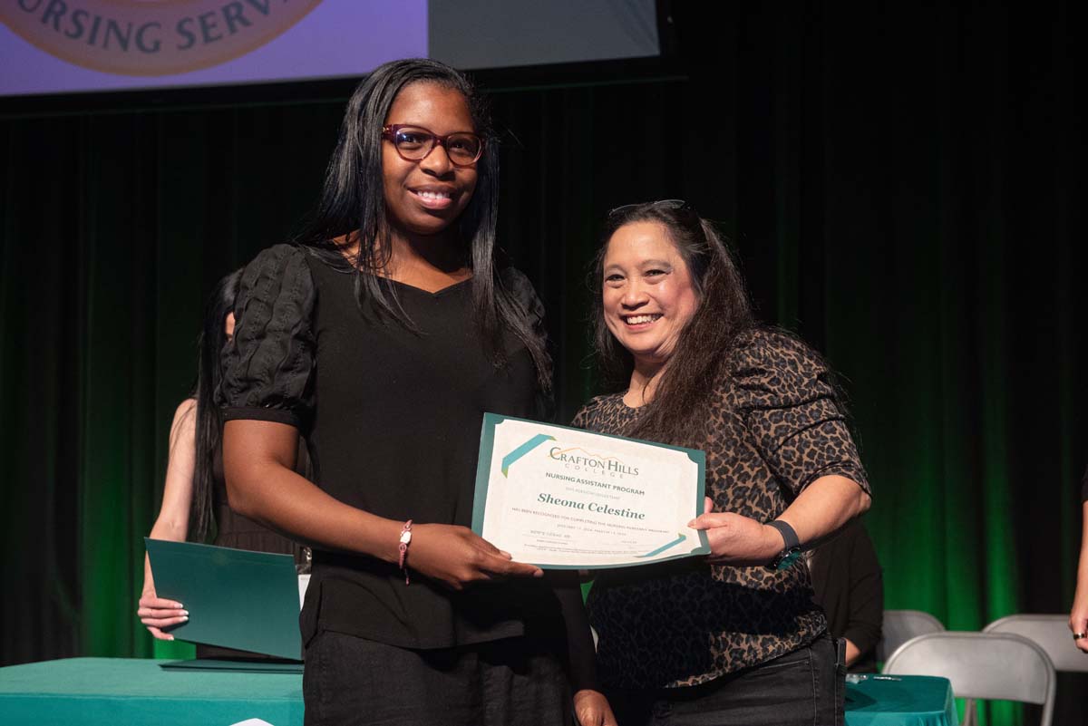 Nursing Services graduation ceremony at CHC.