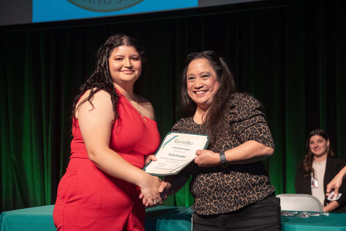 Nursing Services graduation ceremony at CHC.