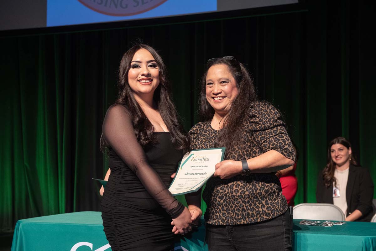 Nursing Services graduation ceremony at CHC.