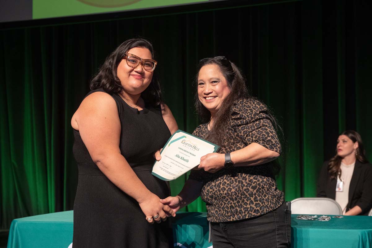 Nursing Services graduation ceremony at CHC.