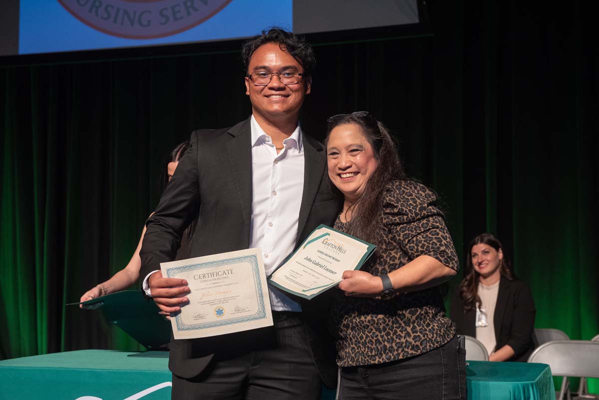 Nursing Services graduation ceremony at CHC.