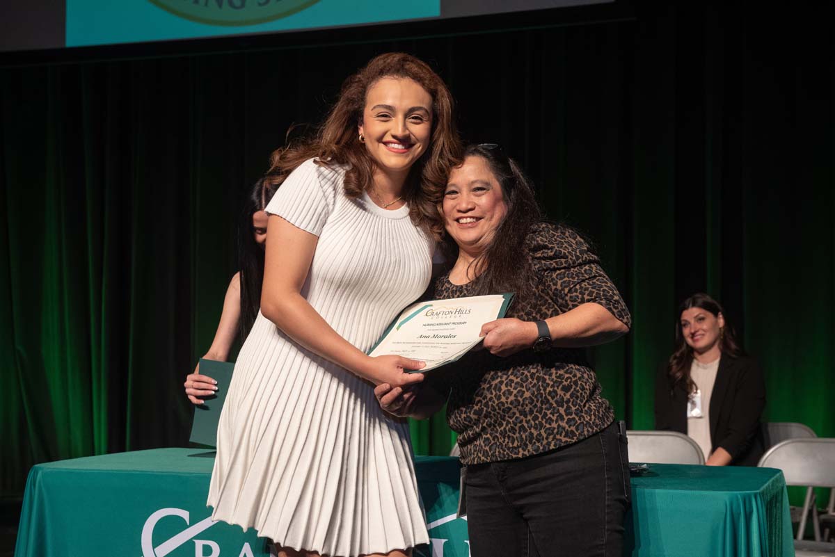 Nursing Services graduation ceremony at CHC.