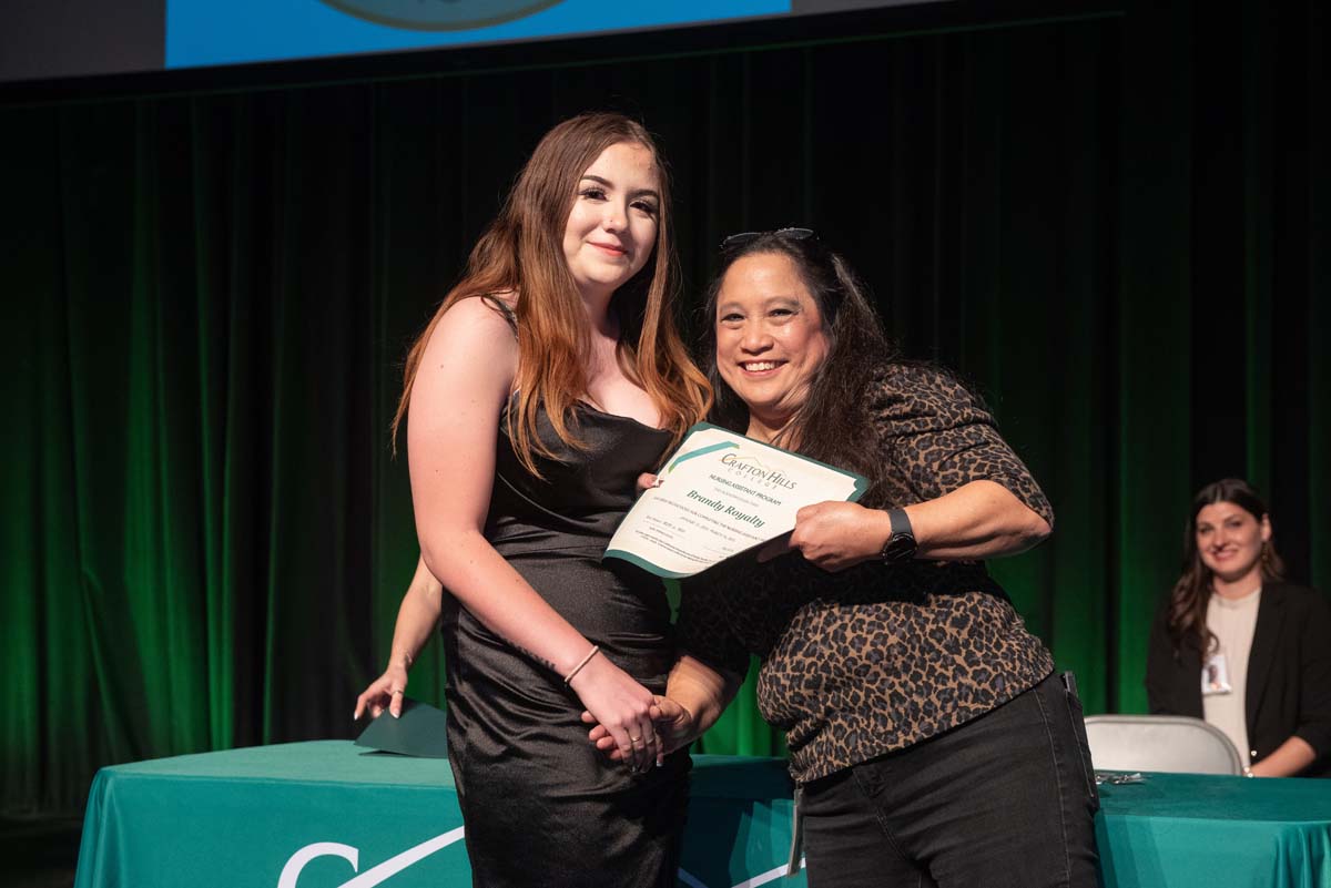 Nursing Services graduation ceremony at CHC.