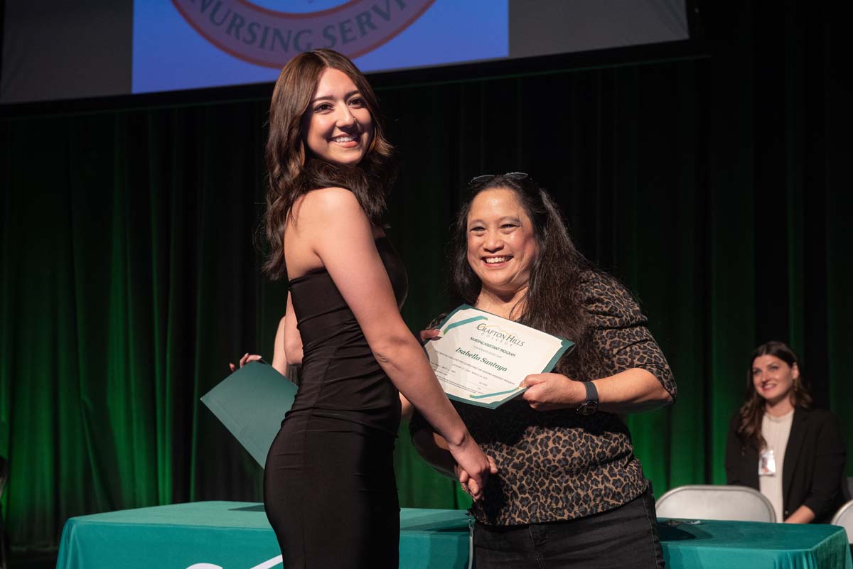 Nursing Services graduation ceremony at CHC.