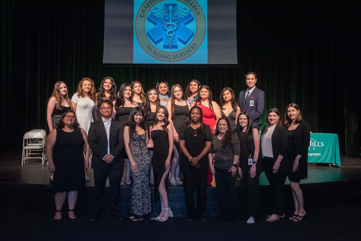 Nursing Services graduation ceremony at CHC.