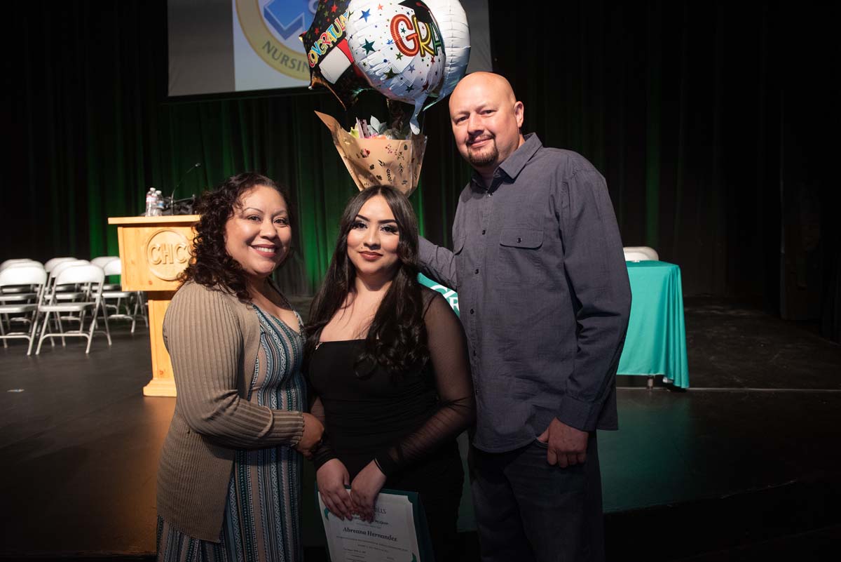 Nursing Services graduation ceremony at CHC.