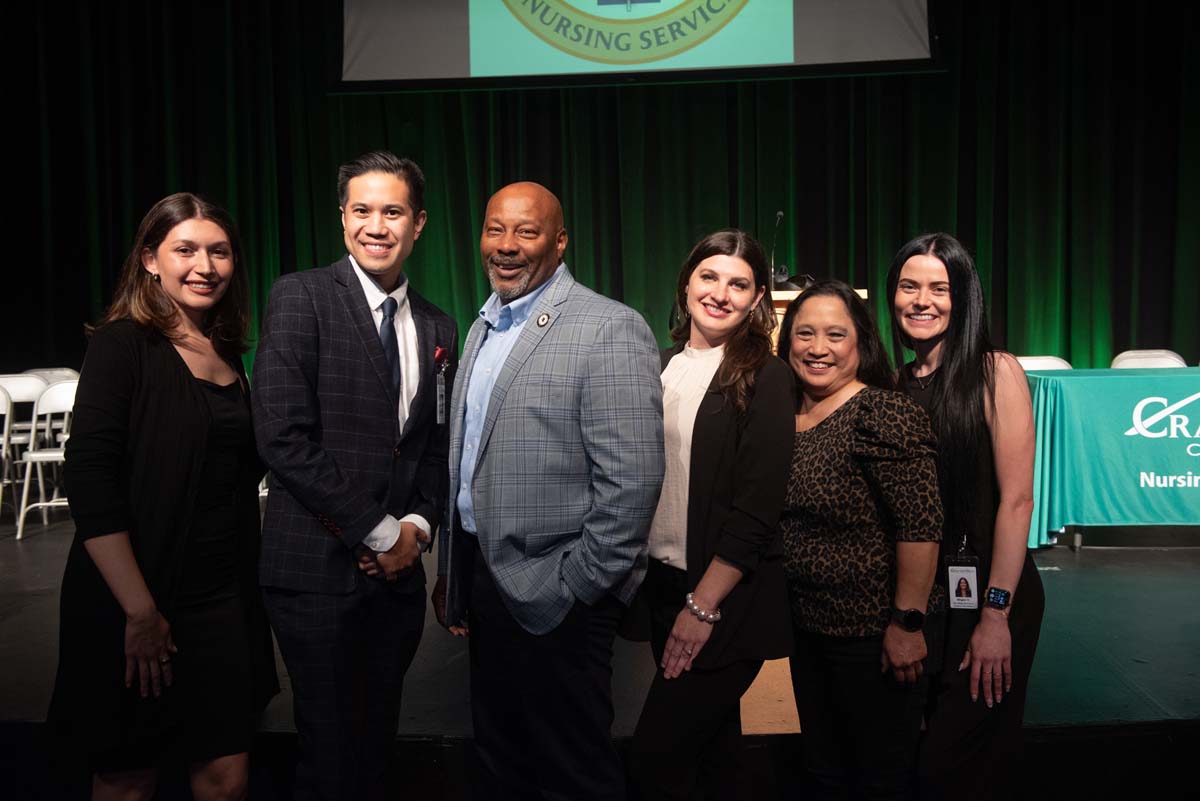 Nursing Services graduation ceremony at CHC.