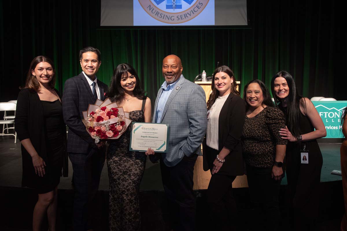 Nursing Services graduation ceremony at CHC.