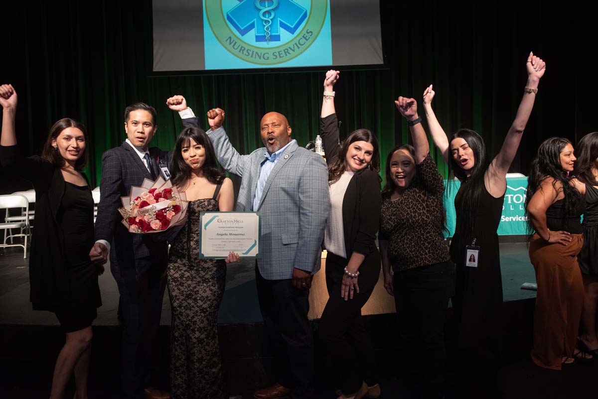 Nursing Services graduation ceremony at CHC.