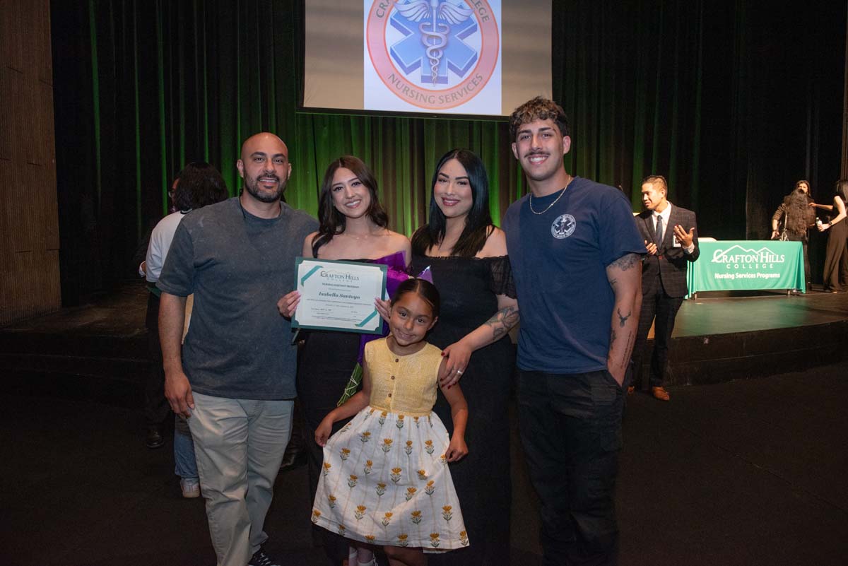 Nursing Services graduation ceremony at CHC.