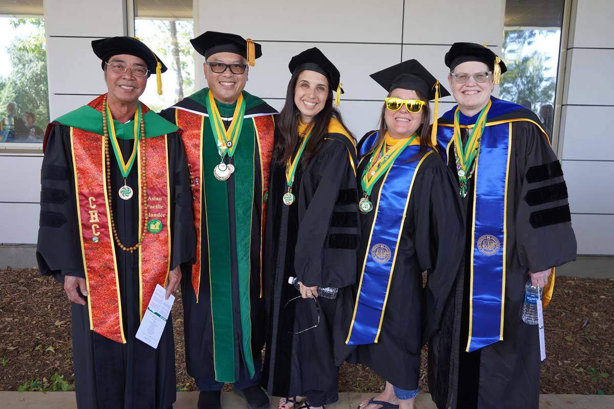 Commencement 2025 - Faculty Line Up Photos Thumbnail