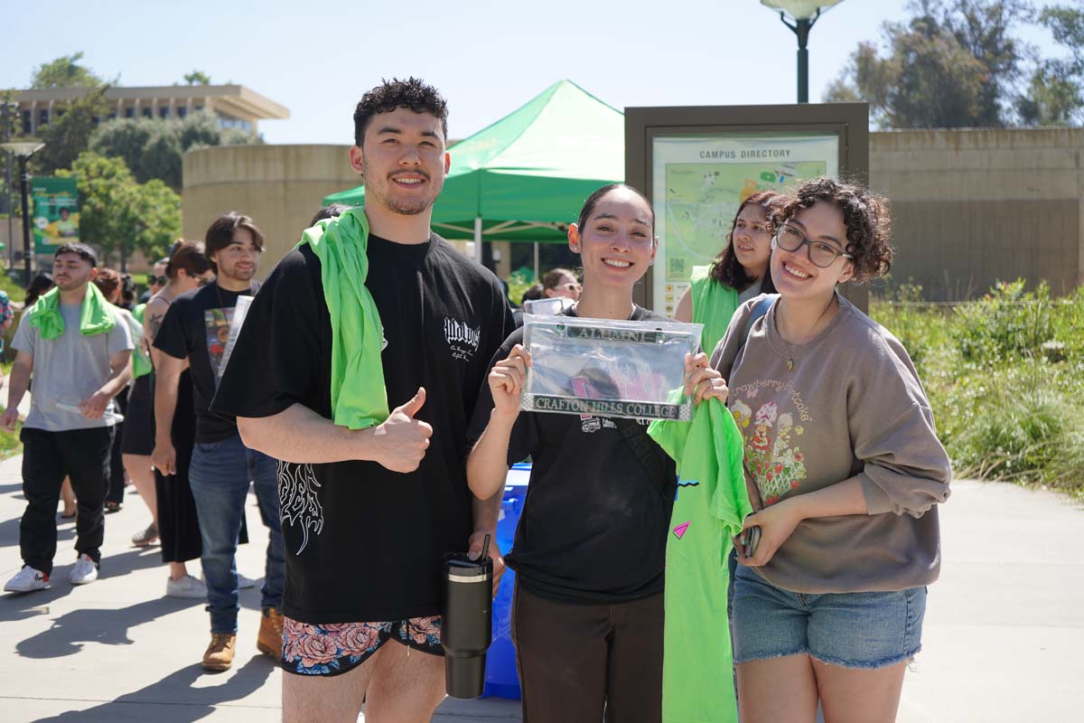 Students attend Commencement rehearsal.