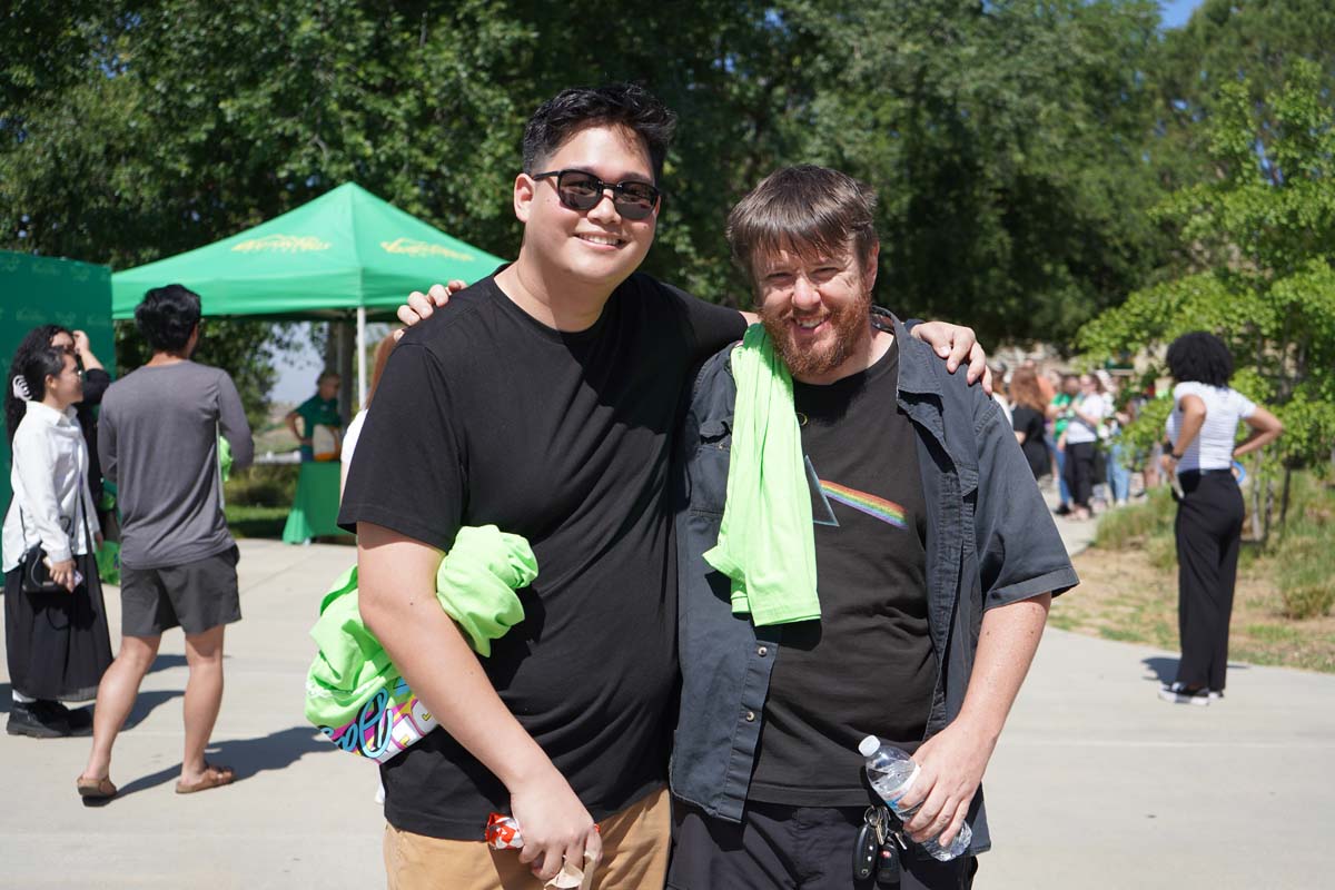 Students attend Commencement rehearsal.