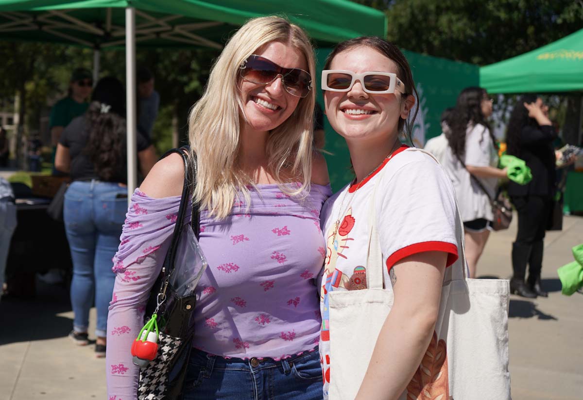 Students attend Commencement rehearsal.