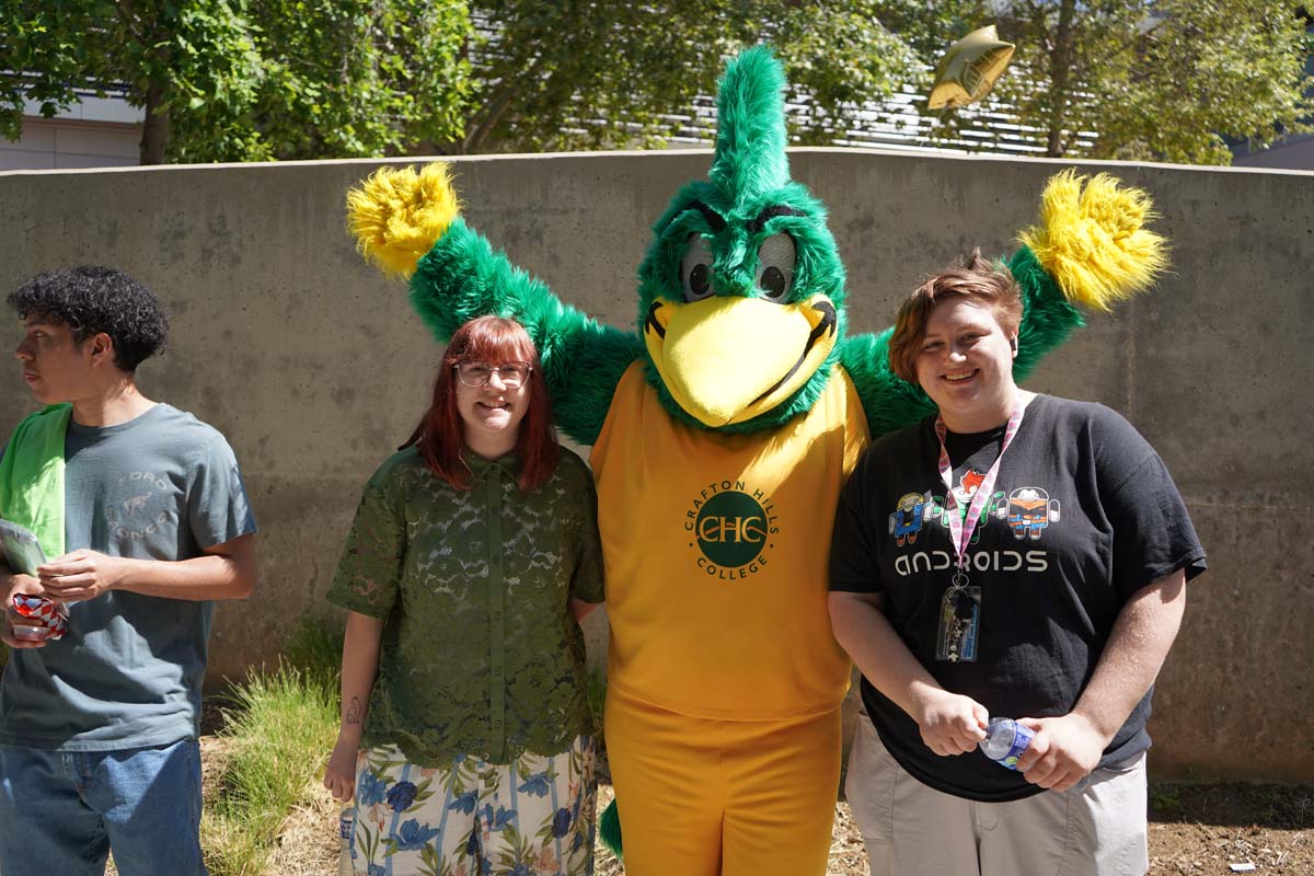 Students attend Commencement rehearsal.