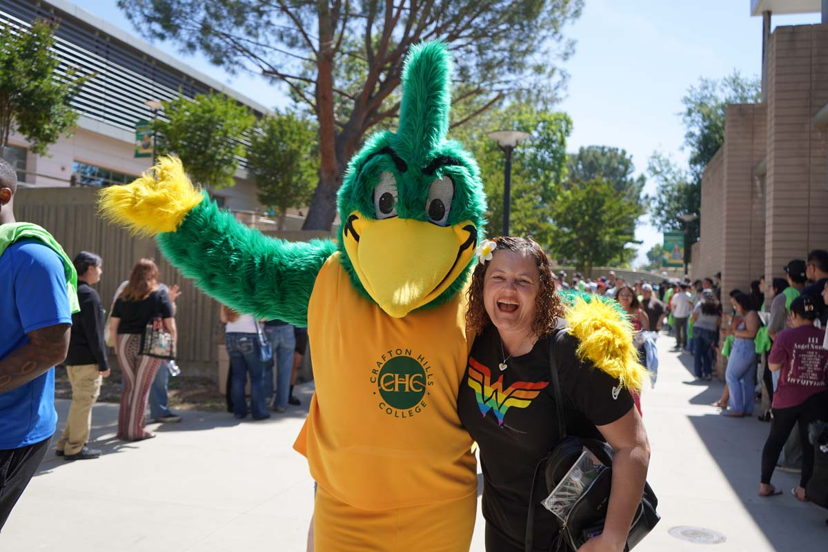 Students attend Commencement rehearsal.