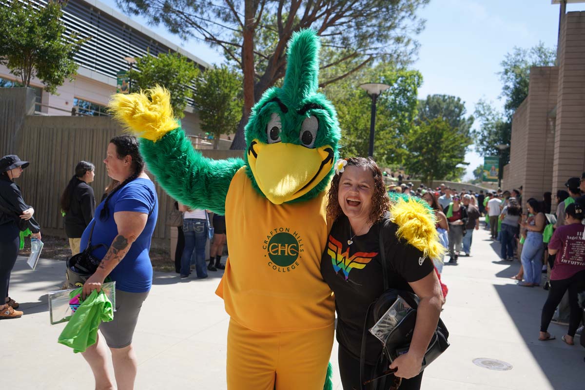 Students attend Commencement rehearsal.