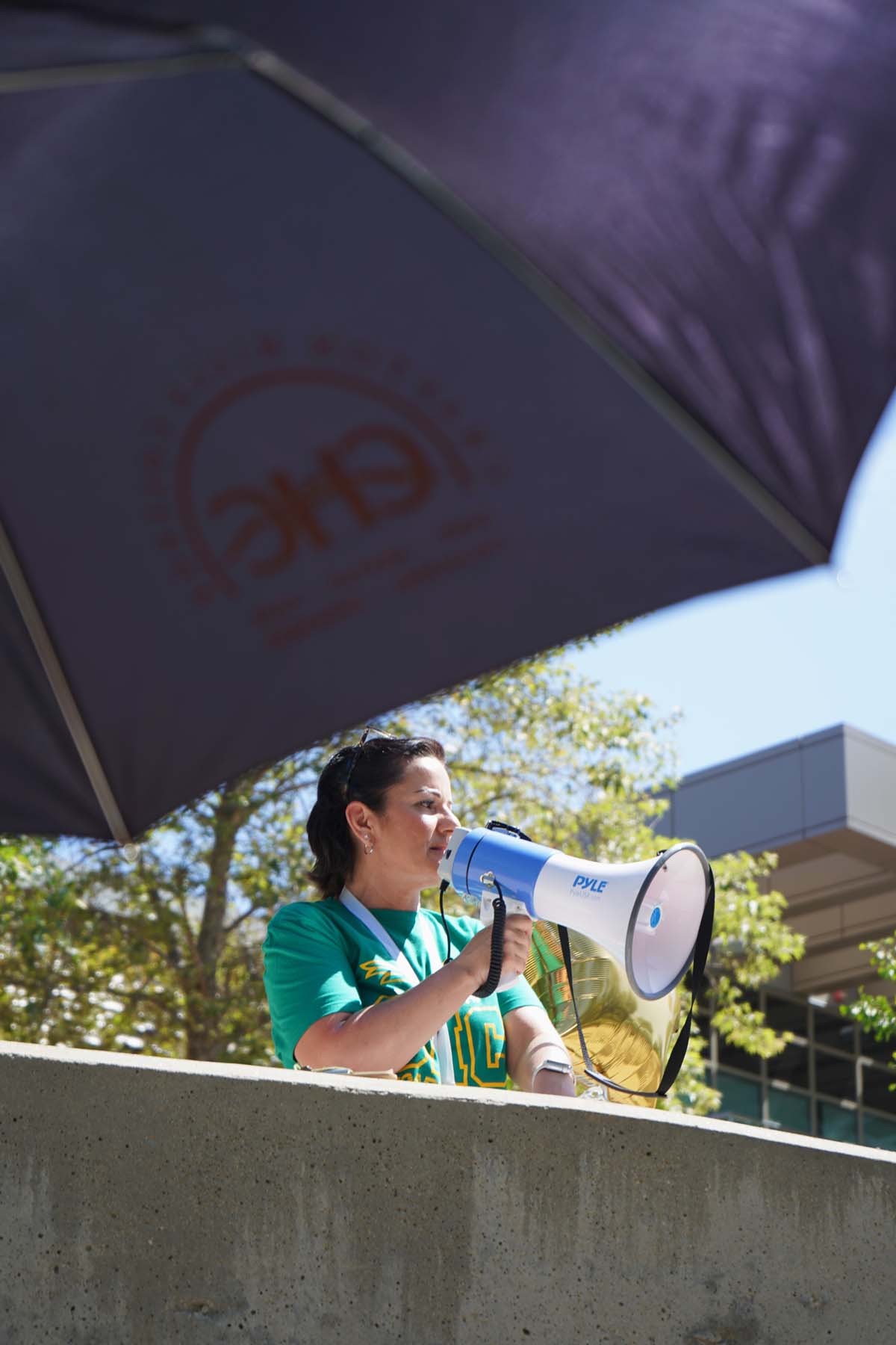 Students attend Commencement rehearsal.