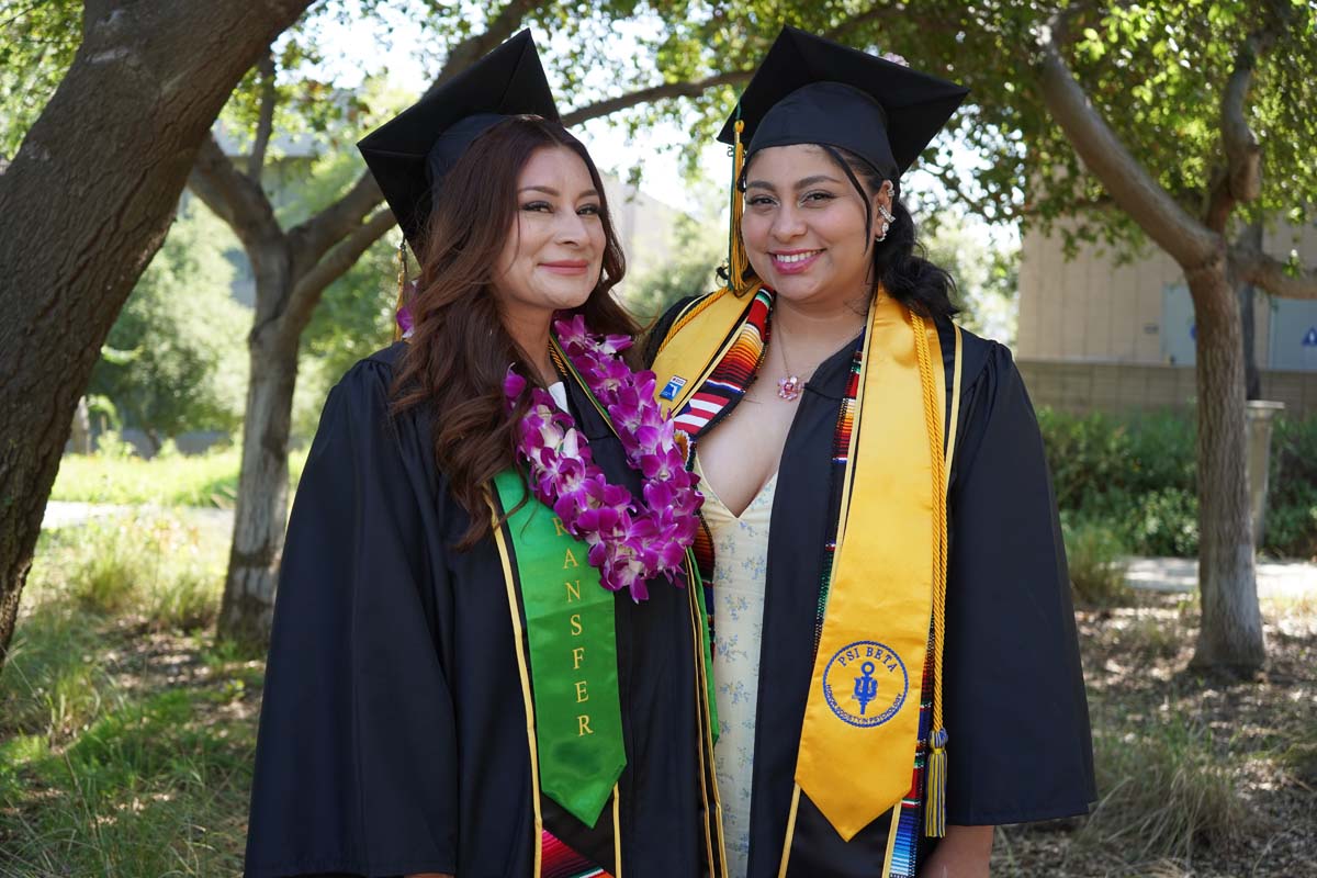 Grads line up for commencement at CHC.
